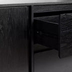 GDFStudio Sophy Modern Wood 63 Sideboard with Adjustable Shelf and Drawer