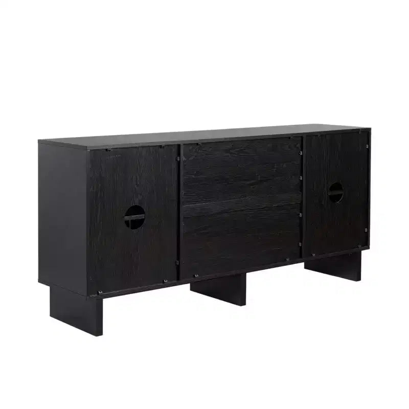 GDFStudio Sophy Modern Wood 63 Sideboard with Adjustable Shelf and Drawer