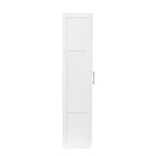 Tall Wardrobe Closet2 Doors, Contemporary Storage Cabinet with Shelves, Freestanding Wardrobe Closet & Cabinet for Bedroom