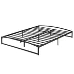 6 Inch Black Full Size Bed Frame No Box Spring Needed, Low Bed Frame Full Size,Heavy Duty Metal Platform Beds with Sturdy Steal Slats
