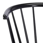 Mandalyn Dining Chair - Set of 2 - DCH8552 - Black - Safavieh