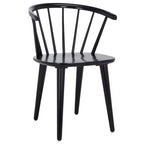 Mandalyn Dining Chair - Set of 2 - DCH8552 - Black - Safavieh