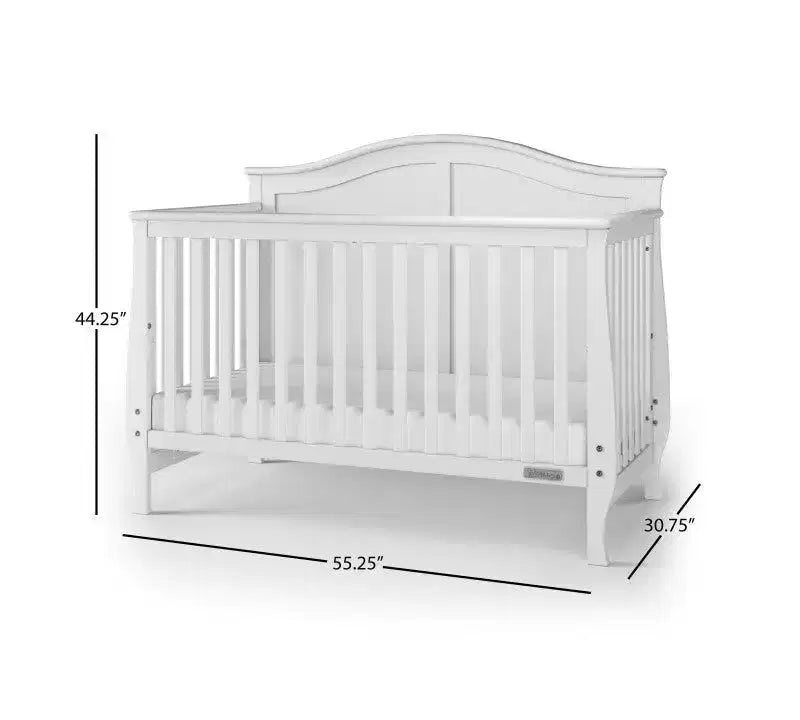 Child Craft Camden Crib and Dresser Nursery Set, 2-Piece, Includes 4-in-1 Convertible Crib and 3 Drawer Dresser