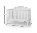 Child Craft Camden Crib and Dresser Nursery Set, 2-Piece, Includes 4-in-1 Convertible Crib and 3 Drawer Dresser