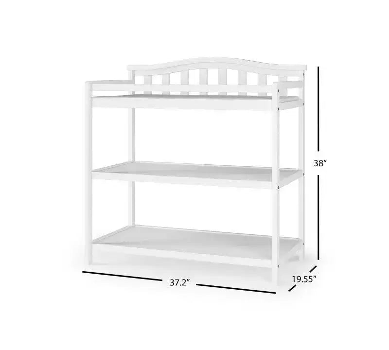Child Craft Camden Crib and Dresser Nursery Set, 2-Piece, Includes 4-in-1 Convertible Crib and 3 Drawer Dresser