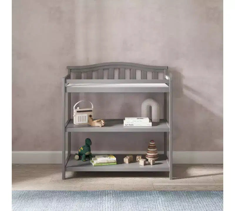 Child Craft Camden Crib and Dresser Nursery Set, 2-Piece, Includes 4-in-1 Convertible Crib and 3 Drawer Dresser
