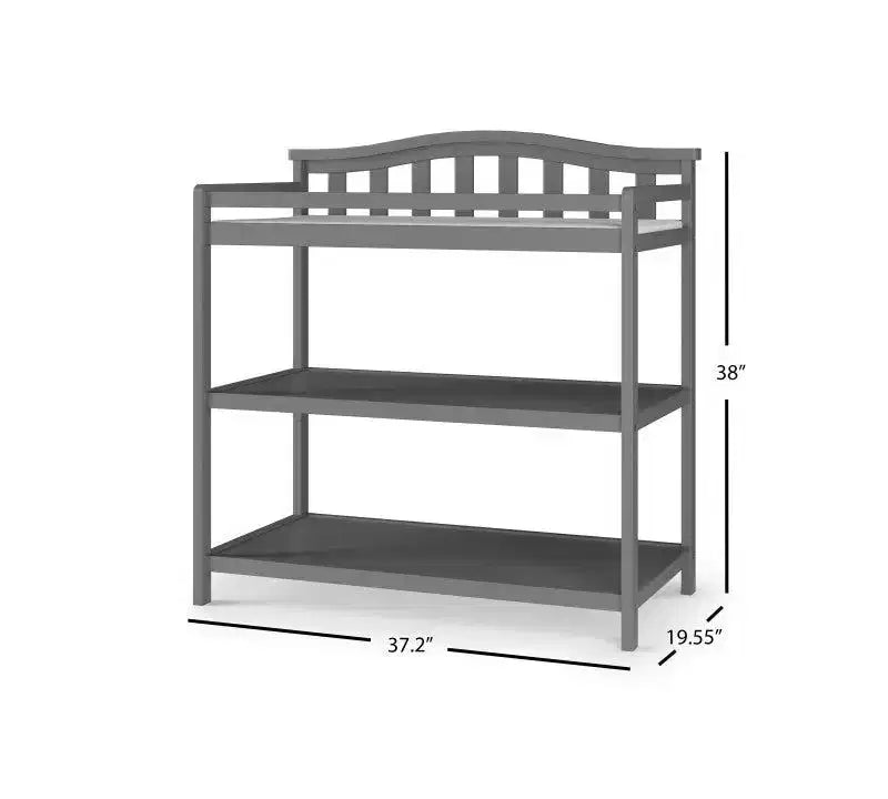 Child Craft Camden Crib and Dresser Nursery Set, 2-Piece, Includes 4-in-1 Convertible Crib and 3 Drawer Dresser