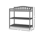 Child Craft Camden Crib and Dresser Nursery Set, 2-Piece, Includes 4-in-1 Convertible Crib and 3 Drawer Dresser