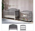 Child Craft Camden Crib and Dresser Nursery Set, 2-Piece, Includes 4-in-1 Convertible Crib and 3 Drawer Dresser