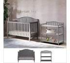 Child Craft Camden Crib and Dresser Nursery Set, 2-Piece, Includes 4-in-1 Convertible Crib and 3 Drawer Dresser