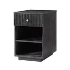 Meg 24 Tall 1-Drawer End Table with Built-In Charging Ports|HULALA HOME