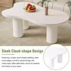 GDFStudio Jackson Cloud Coffee Table with Sturdy Legs