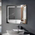 Karl Home Bathroom Wall Cabinet with Mirror
