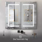 Karl Home Bathroom Wall Cabinet with Mirror