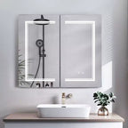 Karl Home Bathroom Wall Cabinet with Mirror