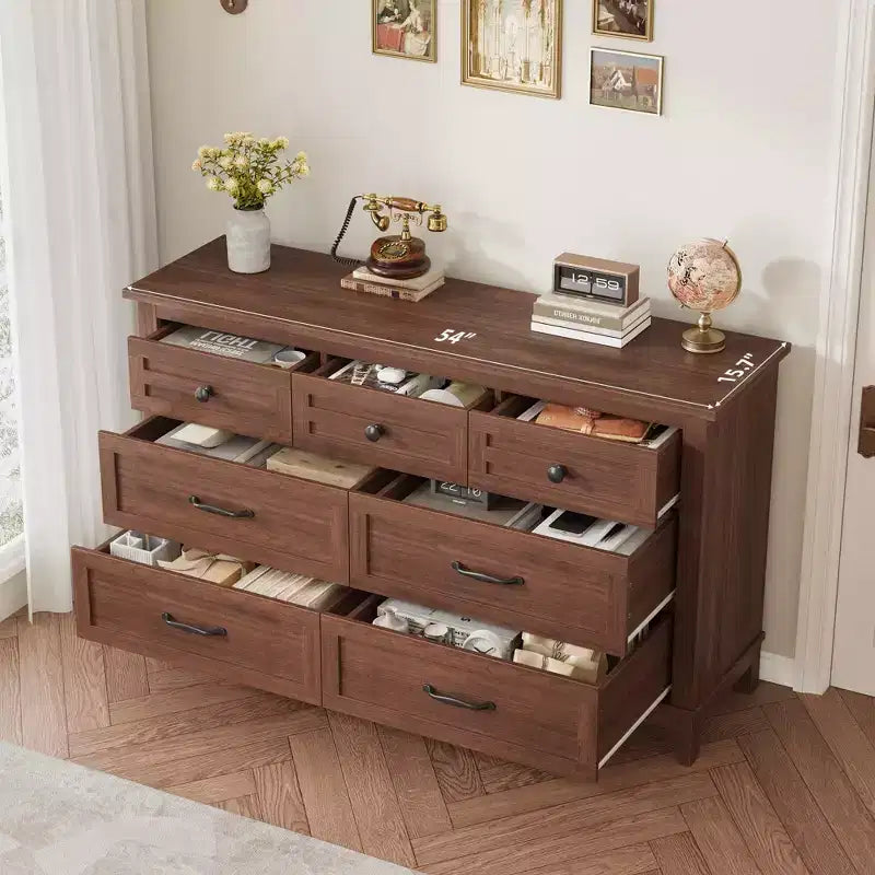 7 Dresser for Bedroom, Freestanding Closet Organizer, for Living Room, Bedroom