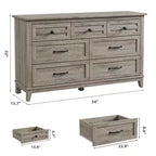 7 Dresser for Bedroom, Freestanding Closet Organizer, for Living Room, Bedroom