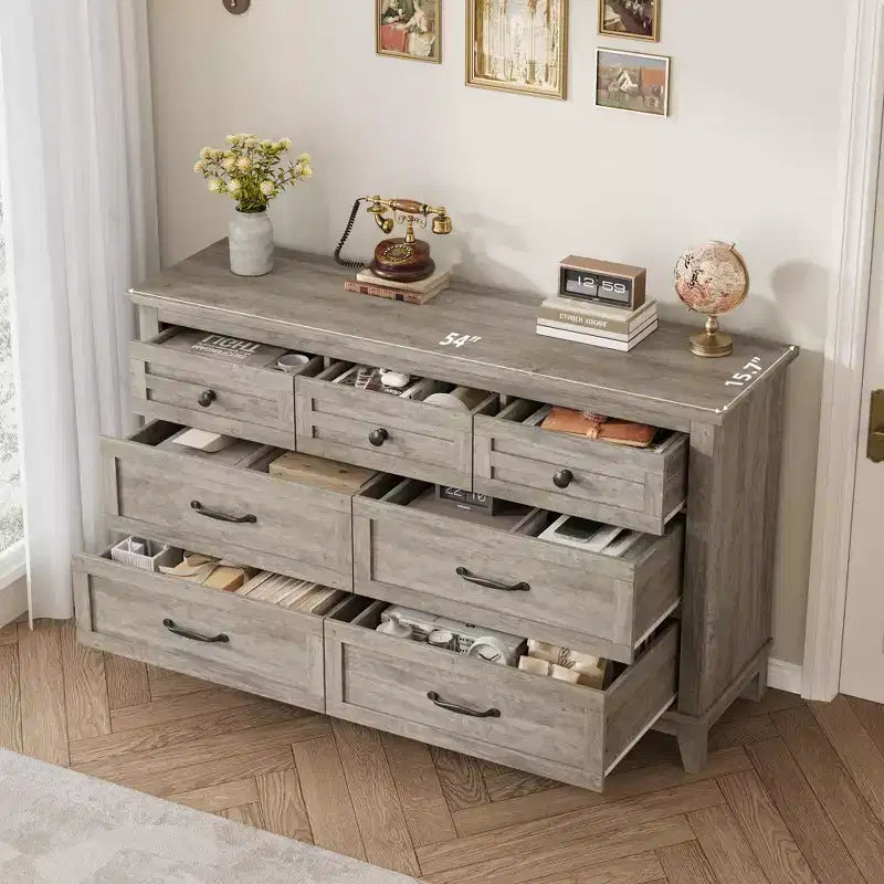 7 Dresser for Bedroom, Freestanding Closet Organizer, for Living Room, Bedroom