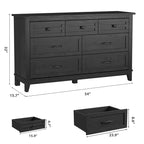 7 Dresser for Bedroom, Freestanding Closet Organizer, for Living Room, Bedroom