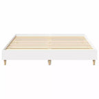 vidaXL Bed Frame 2 pcs 59.84 x 79.92 in Engineered Wood