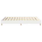 vidaXL Bed Frame 2 pcs 59.84 x 79.92 in Engineered Wood