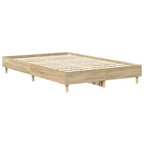 vidaXL Bed Frame 2 pcs 59.84 x 79.92 in Engineered Wood