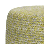 Brodie Round Braided Pouf - WyndenHall
