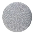 Brodie Round Braided Pouf - WyndenHall