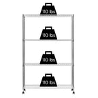IRIS USA Garage Wire Shelving Unit, Storage Shelf