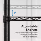 IRIS USA Garage Wire Shelving Unit, Storage Shelf
